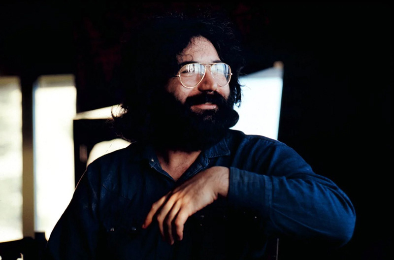 Jerry Garcia Portrait Smiling, Stinson Beach, CA 1971