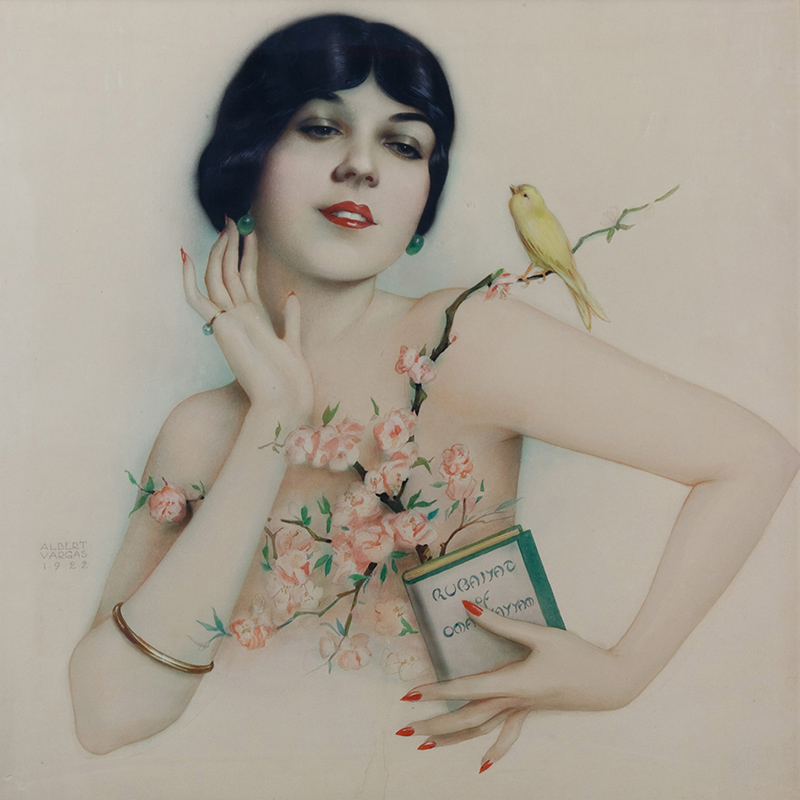 Girl with Yellow Bird, 1922