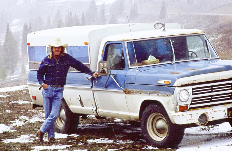 Steve McQueen, Ford Pickup, Montana, 1978