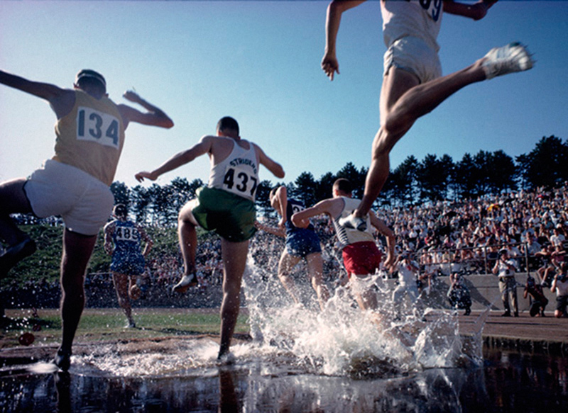 The Olympic Trials - Steeplechase, Los Angeles, 1964