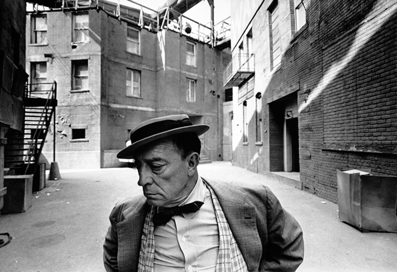 Buster Keaton, MGM Backlot, 1965