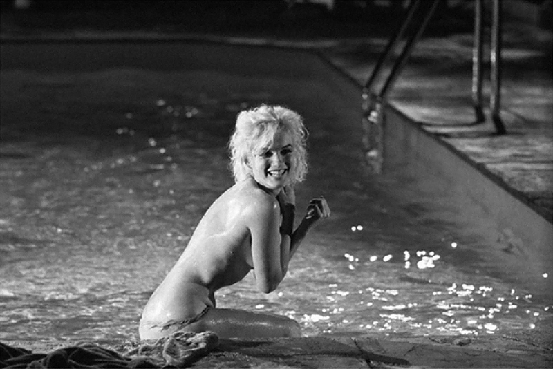 Marilyn Monroe - Laughing in Pool, May, 1962
