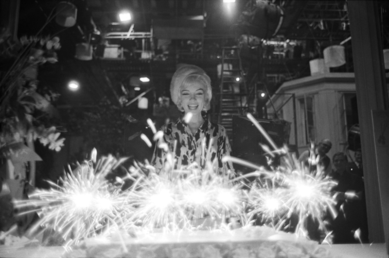Marilyn Monroe - 36th Birthday - Sparklers, June, 1962