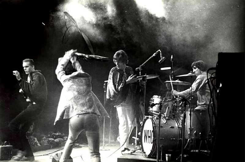 The Who Performing at Monterey Pop, CA 1967