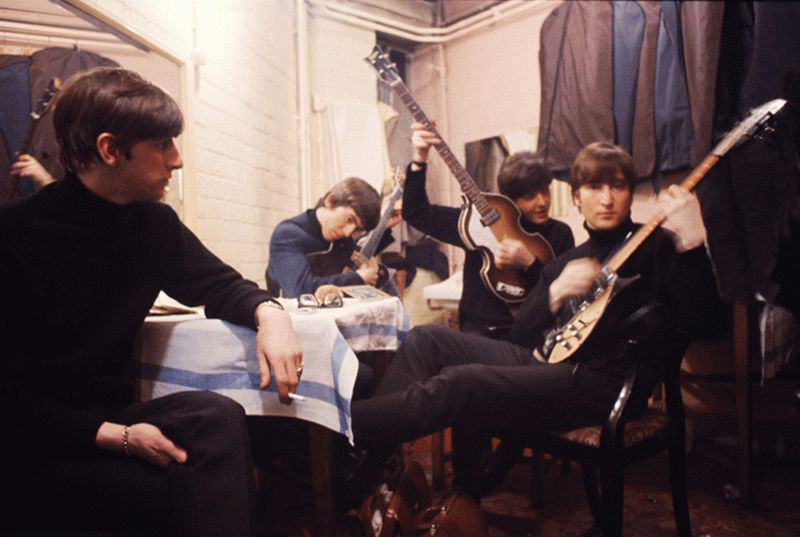 *The Beatles Backstage at the Cavern - John Looking, Liverpool, 1963