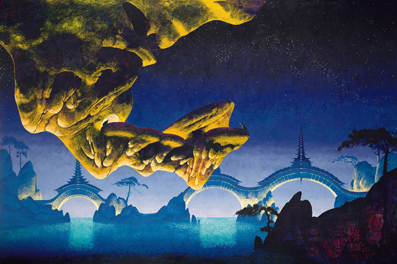 Asia, Aria Album Cover - Bridges, 1994