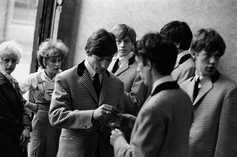 The Rolling Stones with Teddy Girls (in Checked Jackets), 1963
