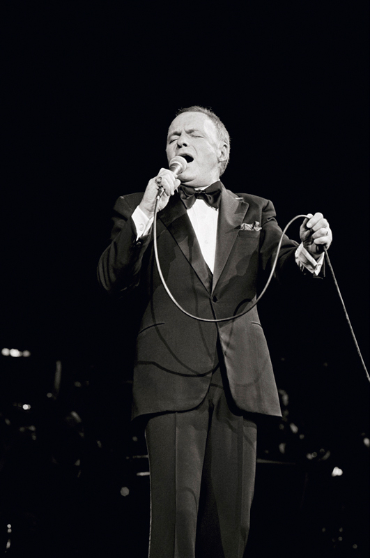 Frank Sinatra Singing, London, 1989