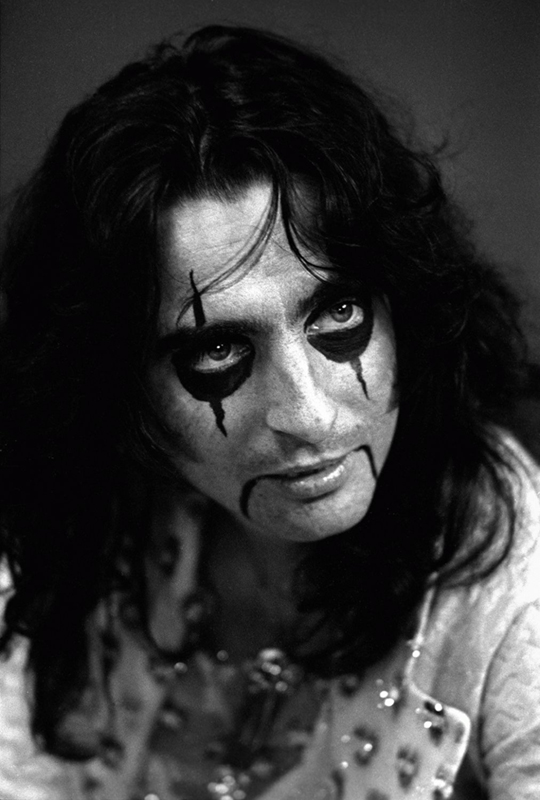 Alice Cooper Portrait in Makeup, 1973