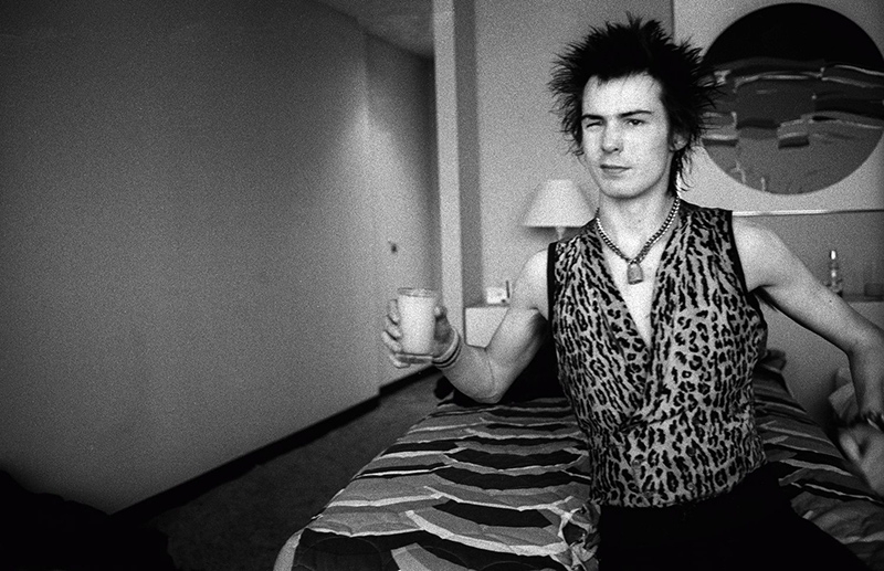 Sid Vicious Drinking Milk, US Tour Hotel Room, 1978