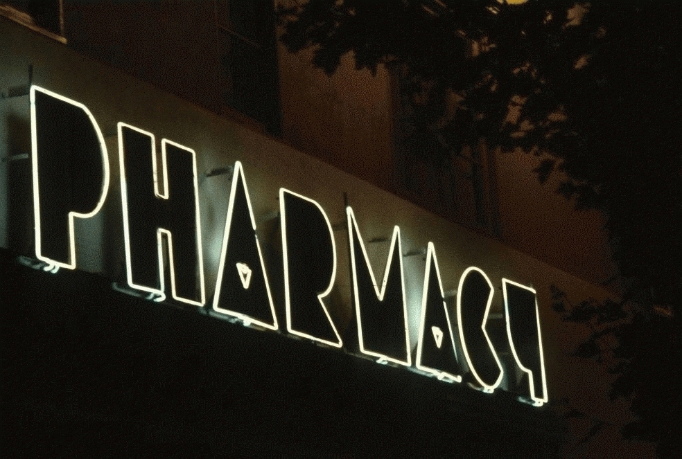 San Francisco Neon Series, Pharmacy, 1980