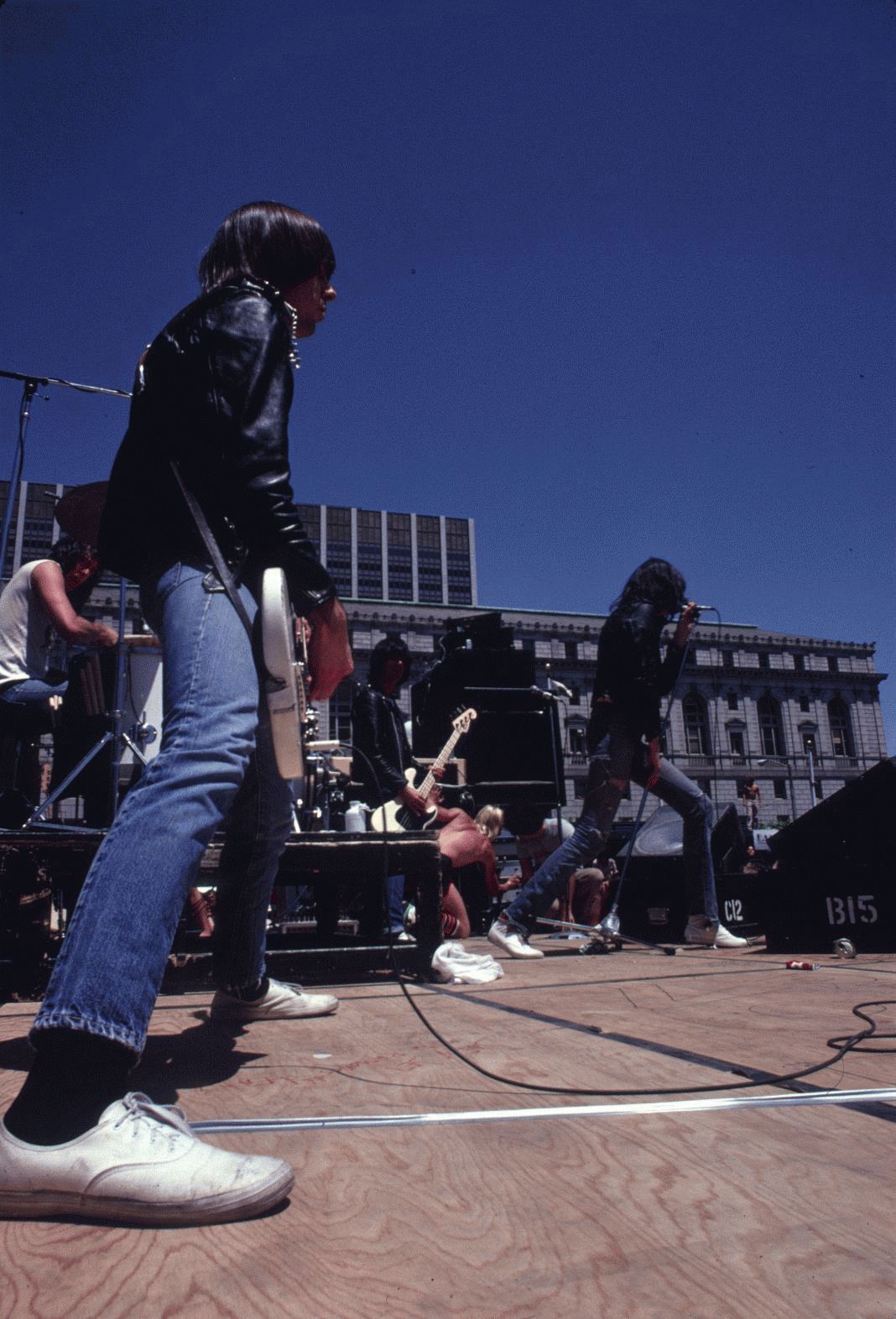 The Ramones, Civic Center, San Francisco, 1979 (Vertical)