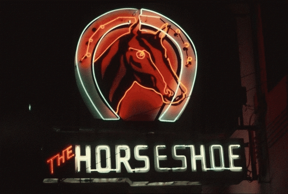 San Francisco Neon Series, The Horseshoe Tavern, 1980