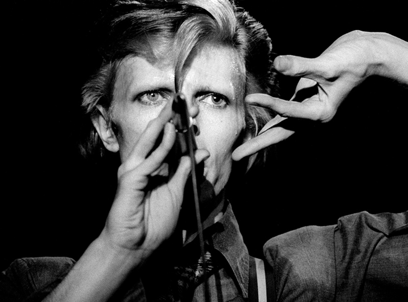 David Bowie Close Up, Boston Music Hall, 1974