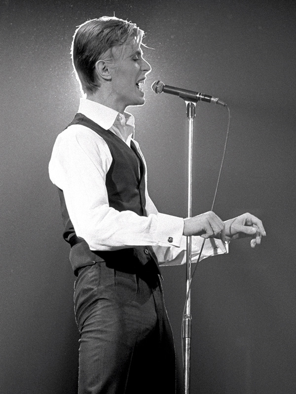 David Bowie Singing, Boston Garden, 1978