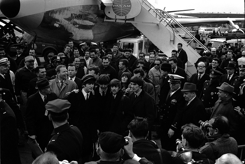 The Beatles' Arrival at JFK, NY, 1964