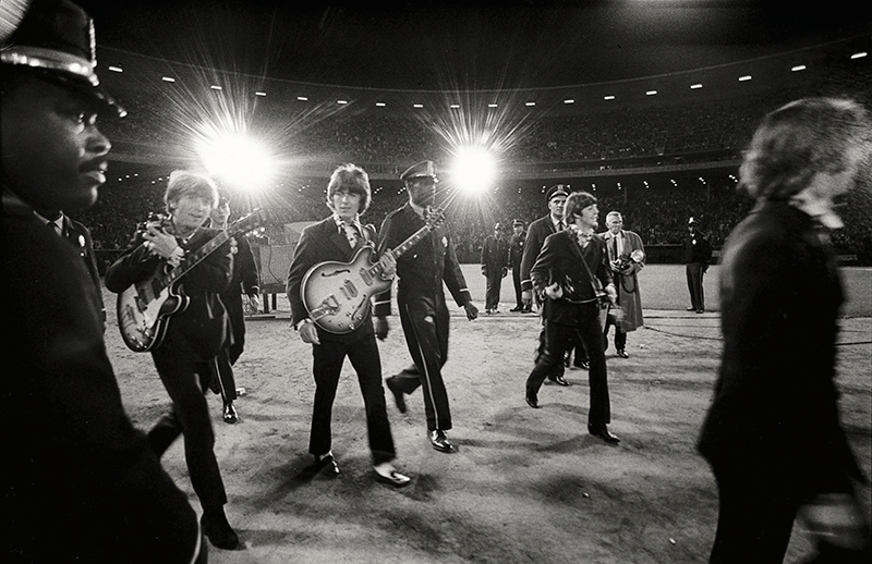 The Beatles, Walking to Stage, Candlestick Park 1966 | San 