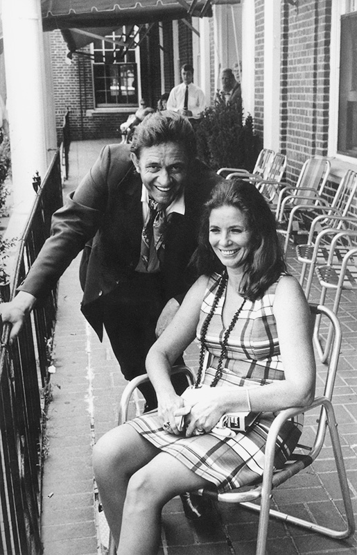 Johnny Cash and June Carter Cash, Newport Folk Festival, 1969