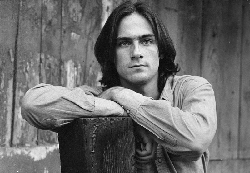 James Taylor, Sweet Baby James Album Cover Outtake, Lake Hollywood, CA 1969
