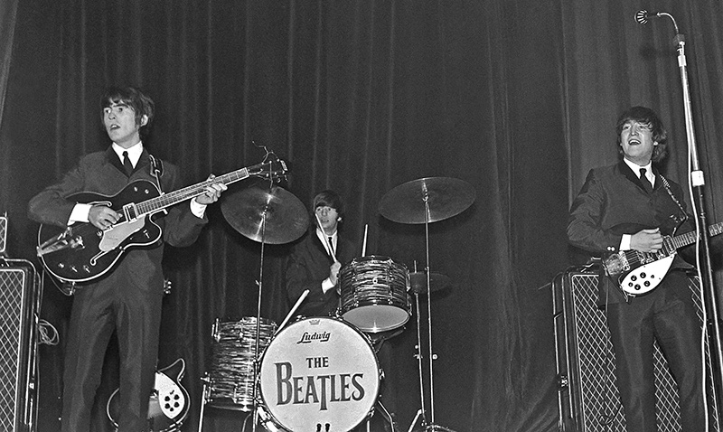 The Beatles, Drop T Center Stage, ABC, Huddersfield, 1963