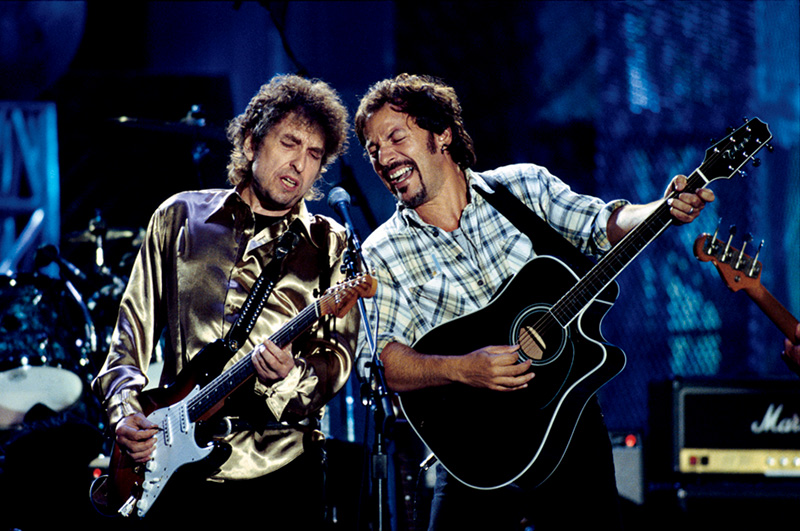 Bob Dylan & Bruce Springsteen, Cleveland, OH, 1995