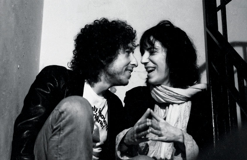 Bob Dylan & Patti Smith Laughing, NYC, 1975