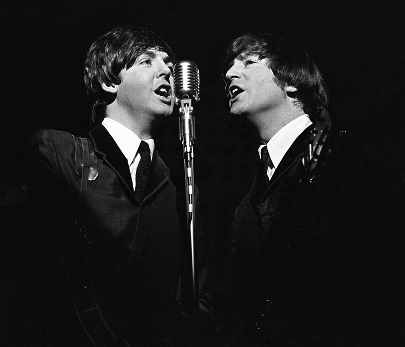 Paul McCartney & John Lennon, The Ed Sullivan Show, NYC, 1965