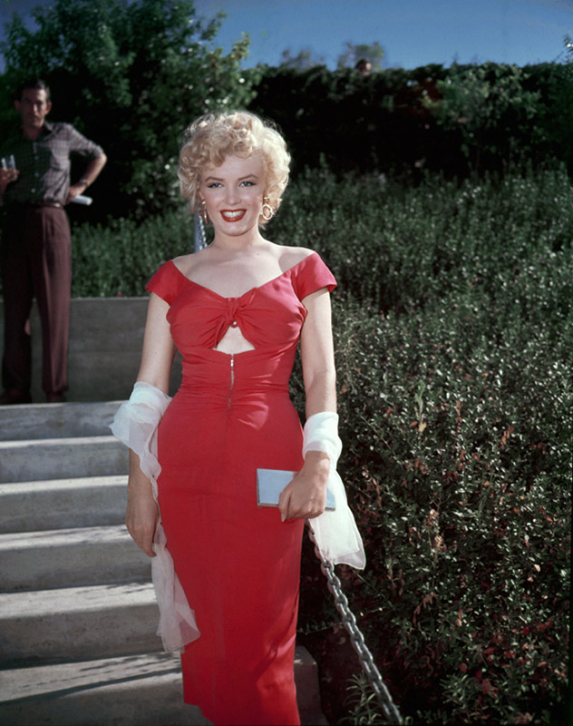 Marilyn Monroe, Niagara Party (Color), Hollywood, 1952