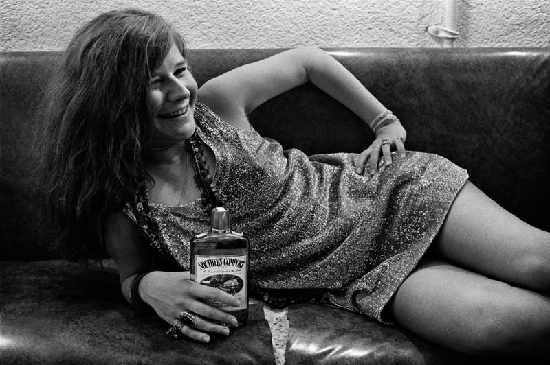 Janis Joplin Happy, Backstage at Winterland SF, 1968