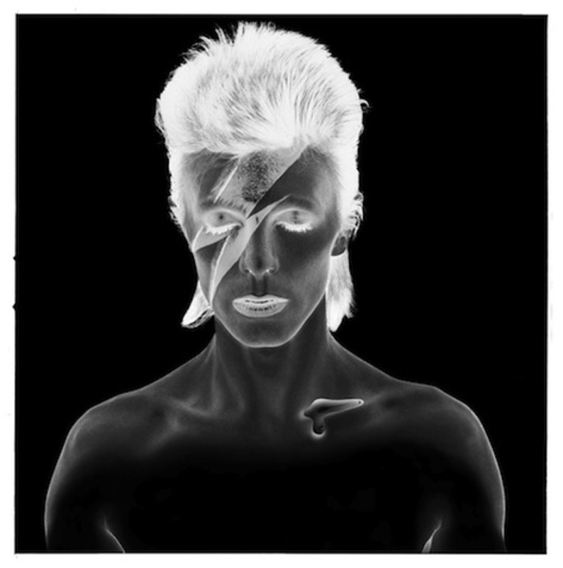 David Bowie, Aladdin Sane Album Cover - Negative, 1973