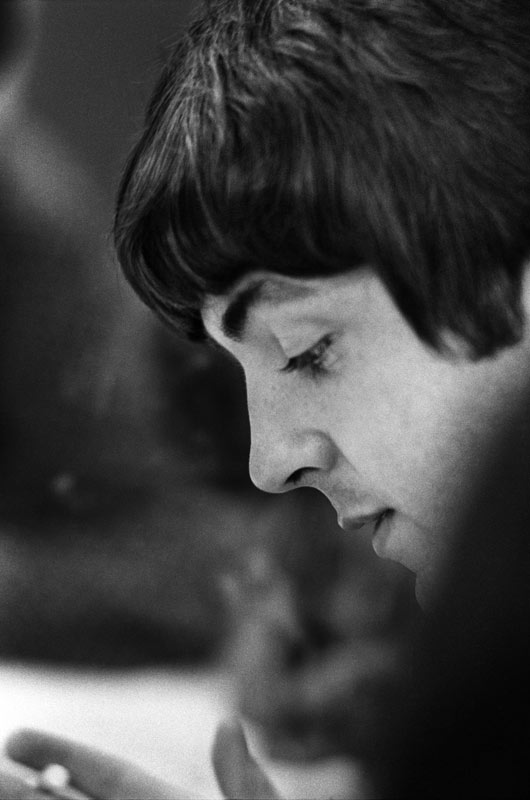 Paul McCartney Backstage, Candlestick Park, San Francisco, 1966