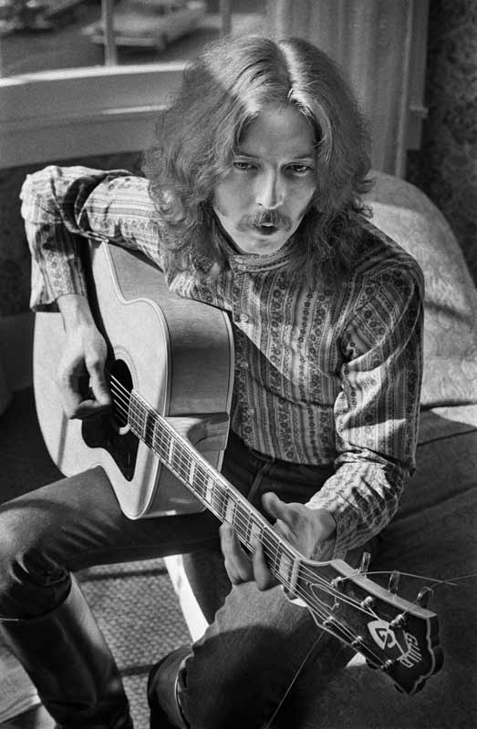 Eric Clapton at Jim Marshall's Apartment, San Francisco, 1967