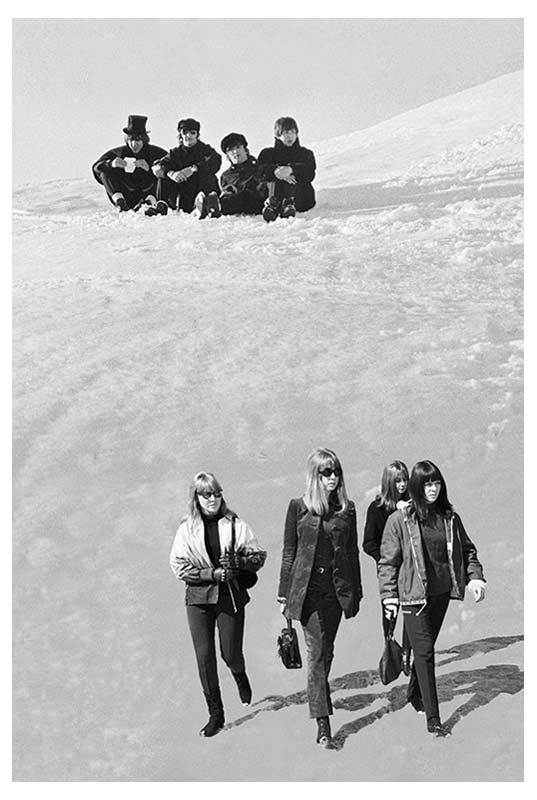 The Beatles and "Wives" Composite, Austria, 1965 (Ref.#S31)