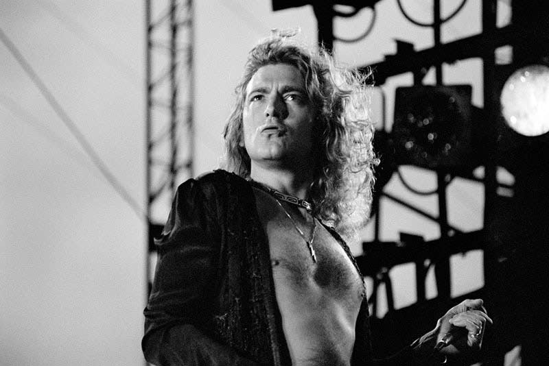 Robert Plant Onstage, Tampa FL, 1973