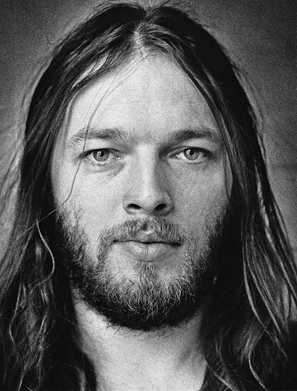 David Gilmour Portrait, Abbey Road Studios, London, 1975