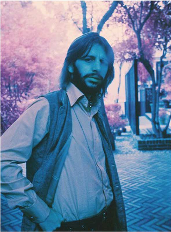 _Ringo self-portrait on infrared film, circa 1969