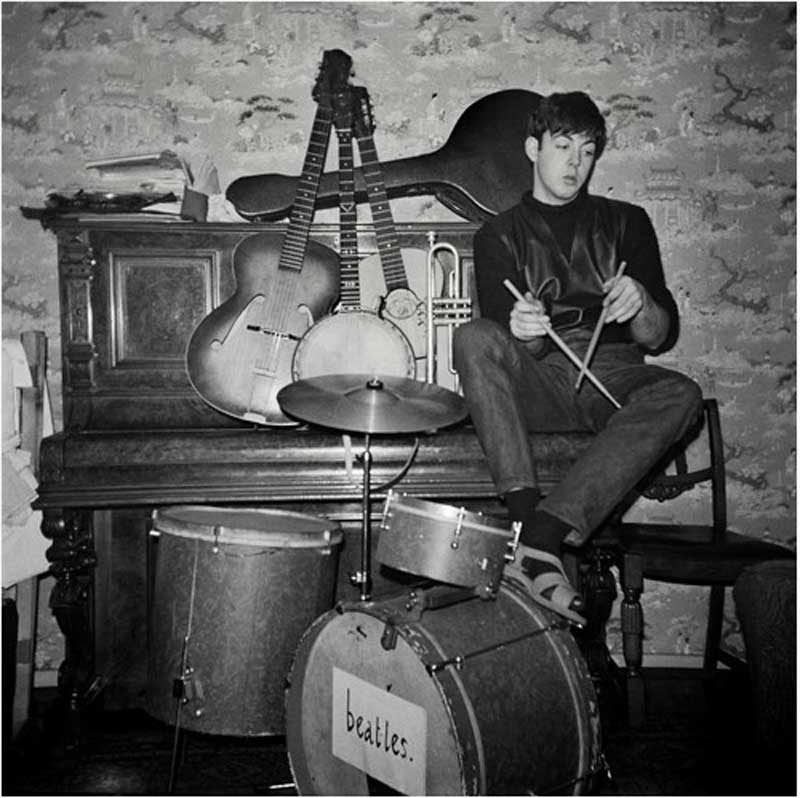 Mike's Drumkit, Liverpool, July 1962