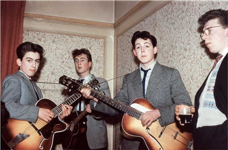 John, Paul, George...Dennis, Liverpool, 1958