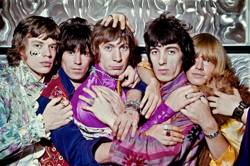*The Rolling Stones, Eleven Hands, New York, 1967 (Color)