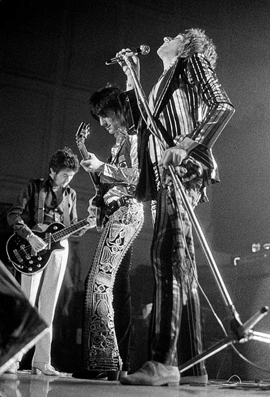 The Faces Performing, Newcastle City Hall, Northern England, 1972