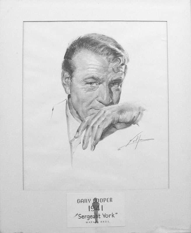 アート・デザイン・音楽 GARY COOPER Gary Cooper - Sergeant York, 1941 Artwork | San Francisco