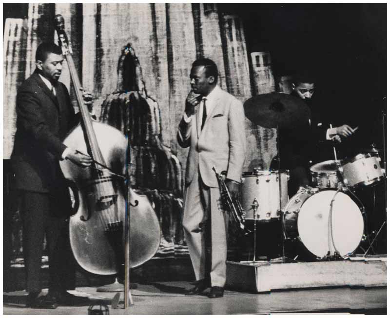 Miles Davis at the Apollo Theater, NYC, 1960