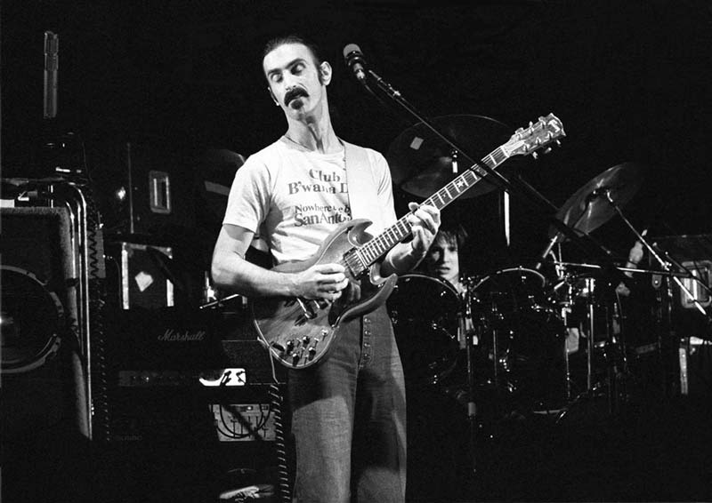 Frank Zappa Onstage, Wembley Arena, 1975