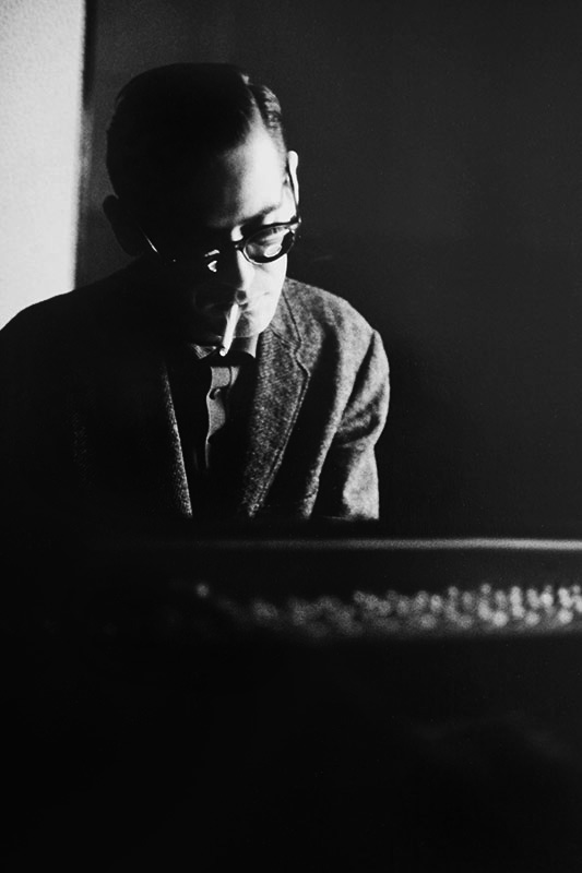 Bill Evans, Riverside Records Recording Session, NYC, 1963