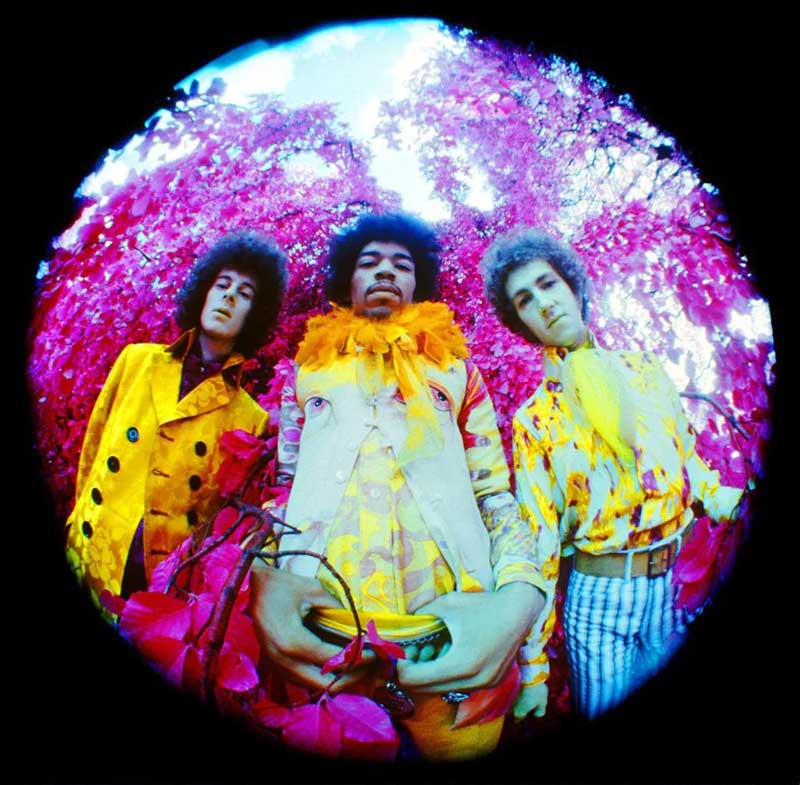 Jimi Hendrix, Are You Experienced Album Cover, 1967 - Alternate I
