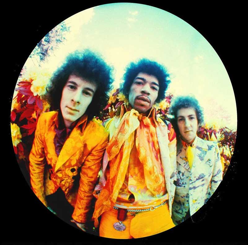 Jimi Hendrix, Are You Experienced Album Cover, 1967 - Alternate II