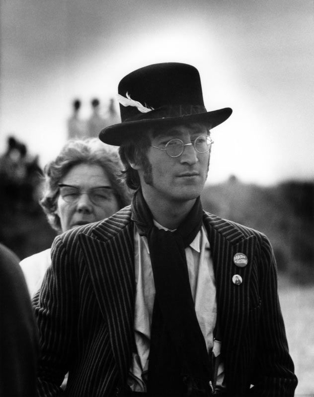 John Lennon in Hat, Magical Mystery Tour, 1967