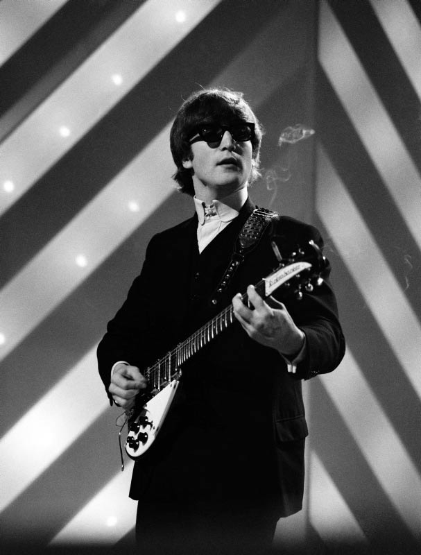 John Lennon Performing on Thank Your Lucky Stars, London, 1964