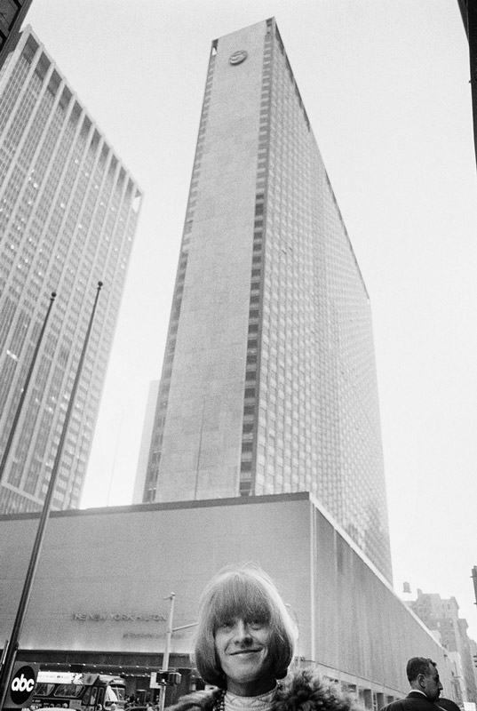 Brian Jones in Front of the New York Hilton, NY, 1967