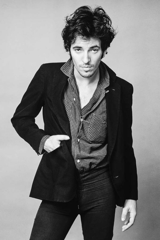 Bruce Springsteen Portrait in Studio, 1977